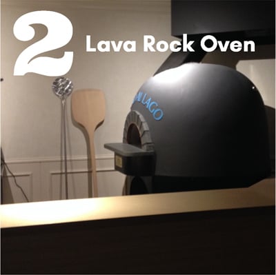 2 Lava Rock Oven